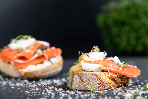 Sockeye Wildlachs kaltgeräuchert, Tranchen